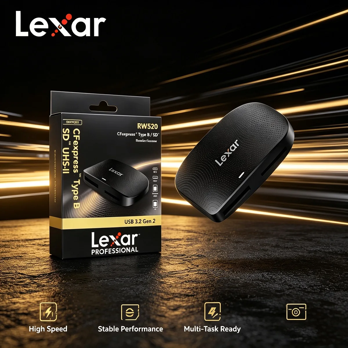 Memory Card Ssd - Carte mémoire haute vitesse Lexar Professional