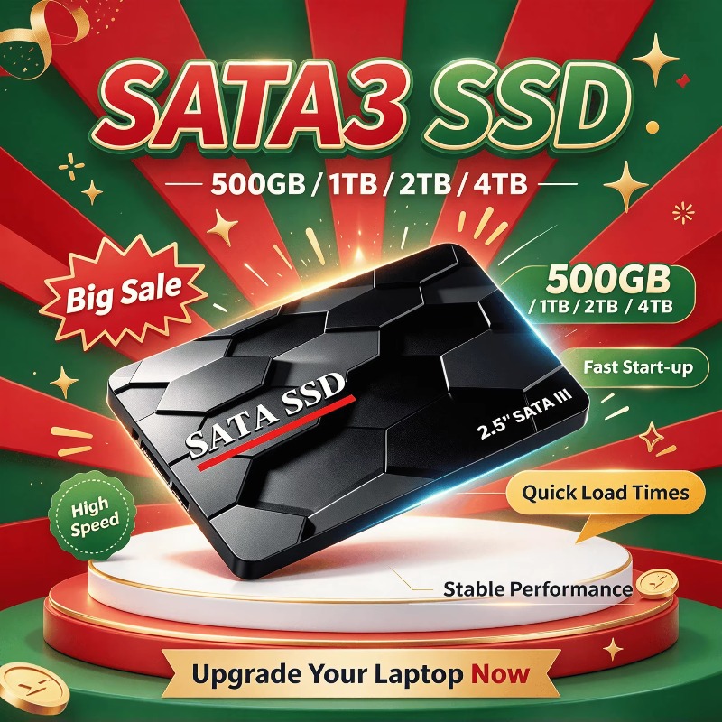Ssd 500Gb - SSD SATA III de 2,5 pouces,