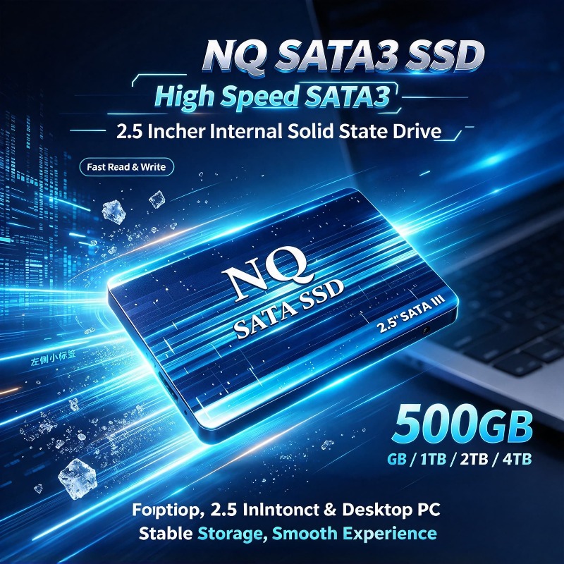 Ssd 500Gb - NQ SSD SATA III 2,5 pouces