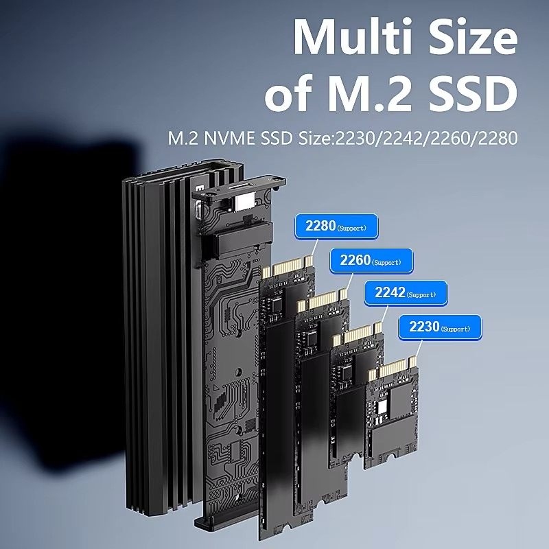 M.2 Ssd - Boîtier externe pour SSD M.2 NVME