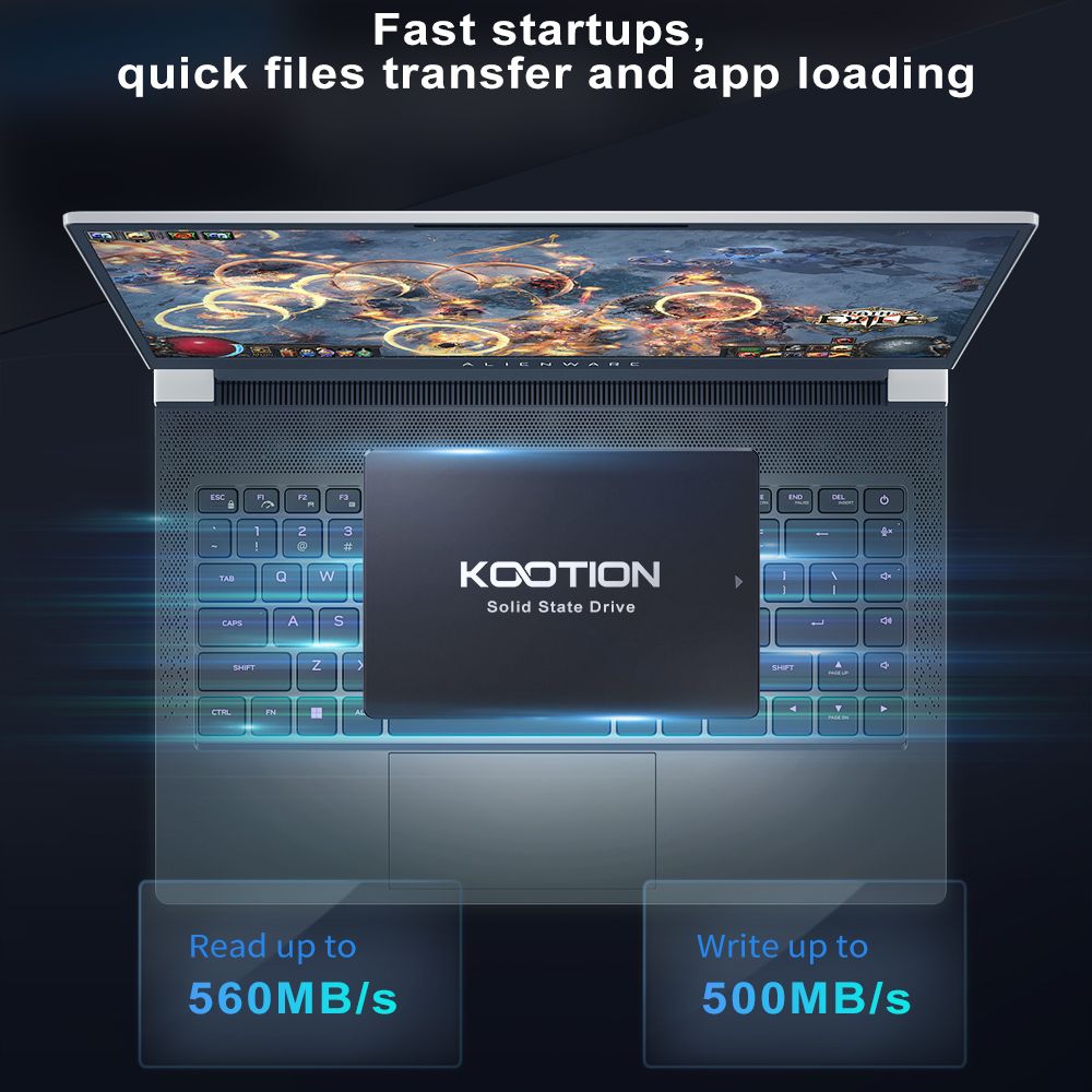 Disque dur SSD SATA KOOTION 64 - Ssd 500Gb avis et prix