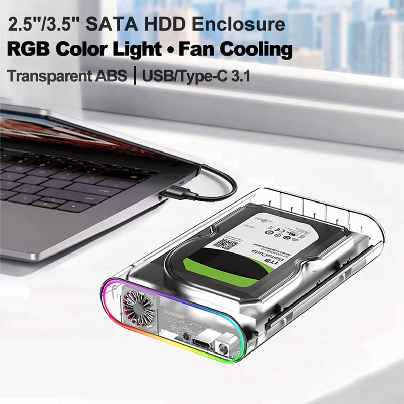 Boîtier transparent pour disqu - External Ssd avis et prix
