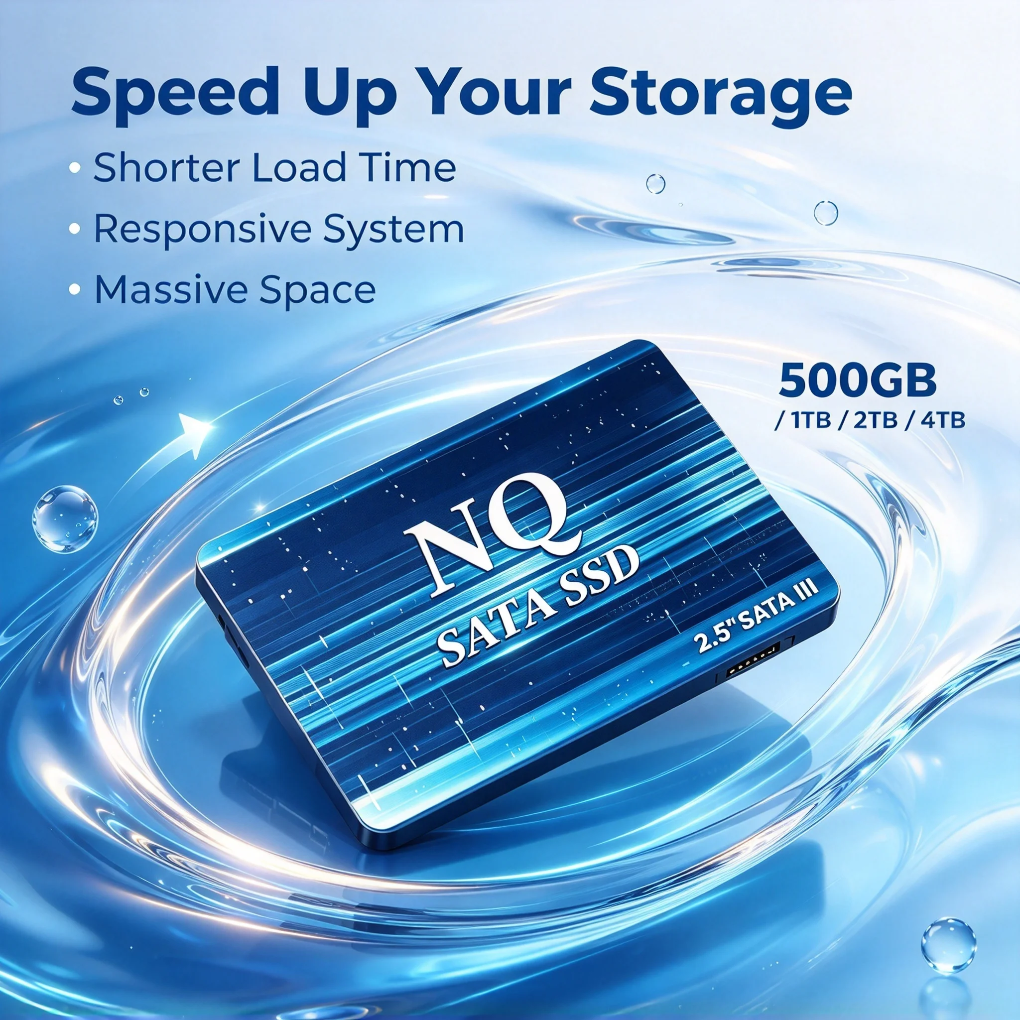 Disque SSD interne NQ 2,5 pouc - Ssd 500Gb avis et prix