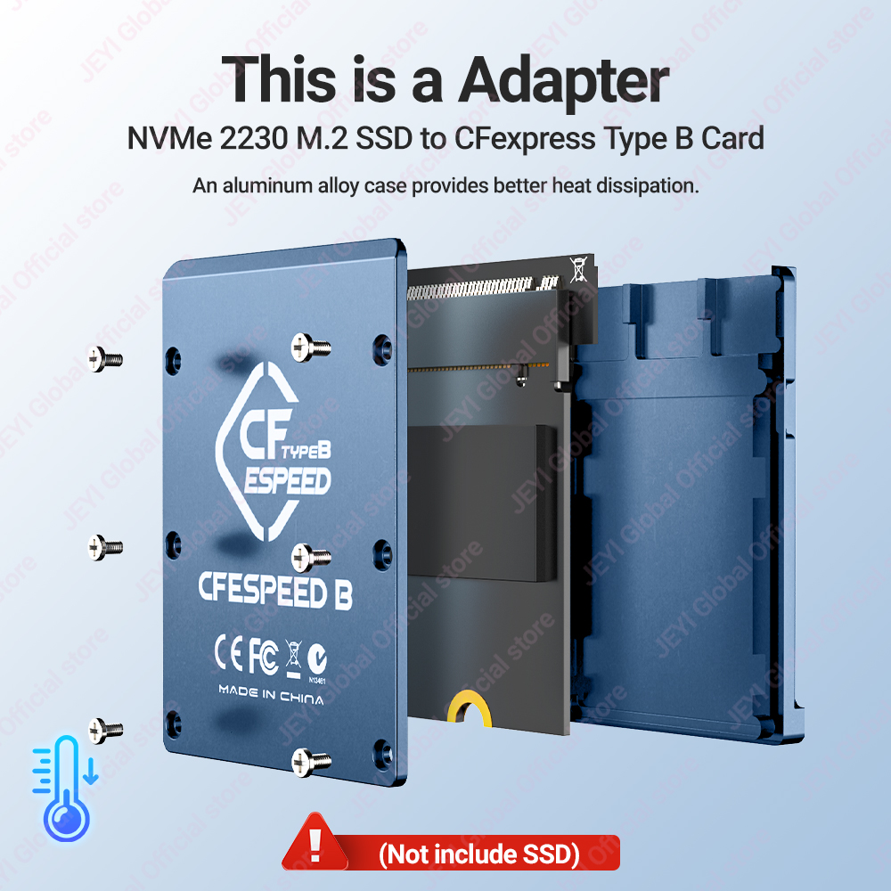 Adaptateur JEYI CF-Express Typ - Memory Card Ssd avis et prix